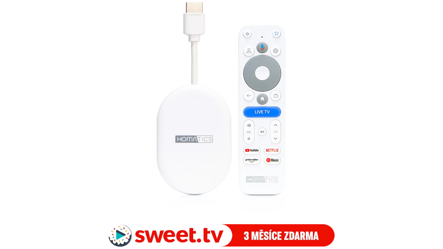 Multimedi&aacute;lne centrum Homatics Dongle Lite 4K V2