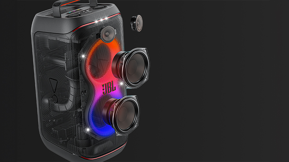 Jednotlivé reproduktory party reproduktoru JBL PartyBox CLUB 120_02