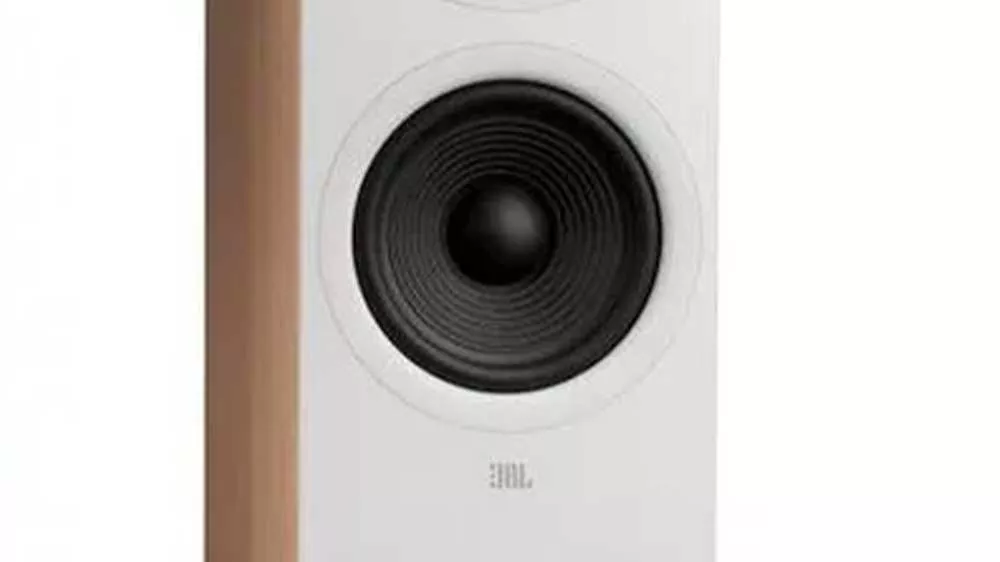 Reproduktorová soustava JBL STAGE 280F bílá detail na střed reproduktoru_02