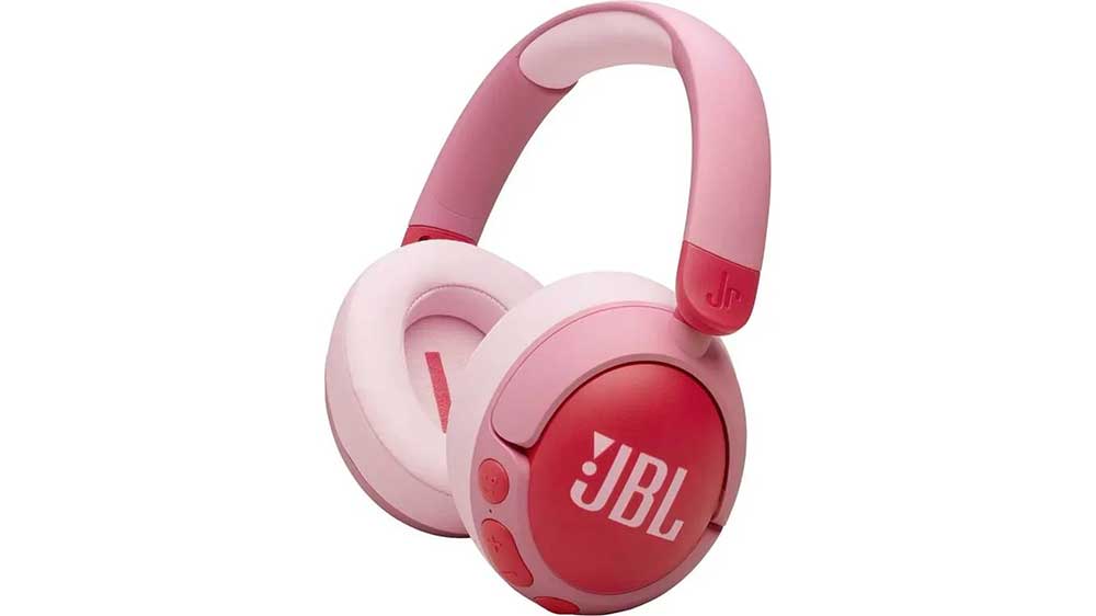 Růžová dětská bezdrátová sluchátka JBL Junior JR470NC_01