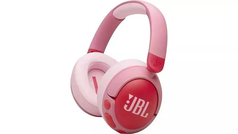 Růžová dětská bezdrátová sluchátka JBL Junior JR470NC_01