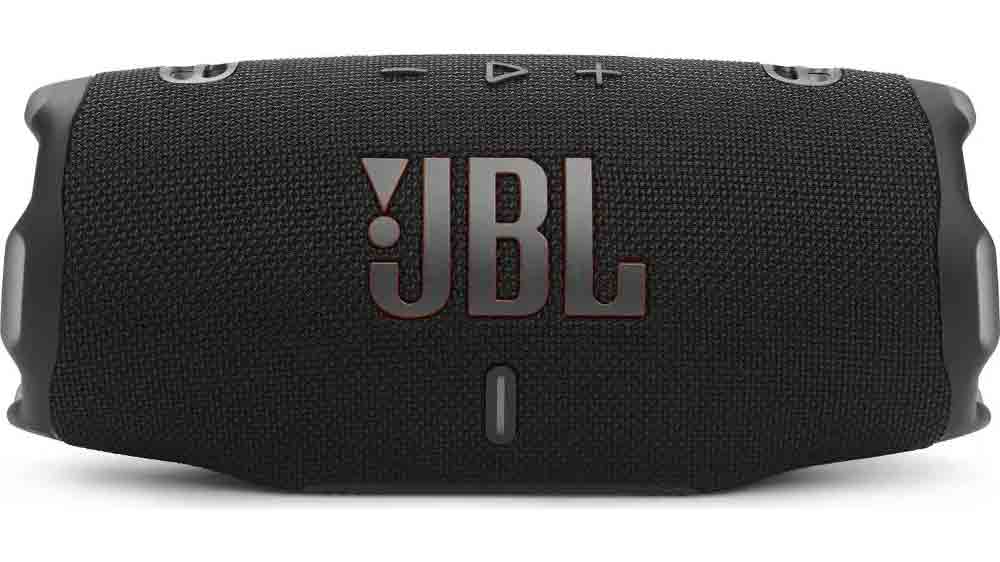 Zadn&iacute; strana JBL Charge 6 s USB-C v&yacute;stupem