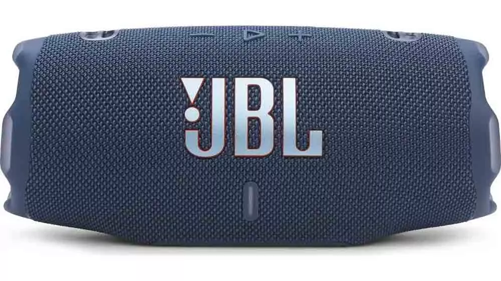 Zadn&iacute; strana JBL Charge 6 s USB-C v&yacute;stupem