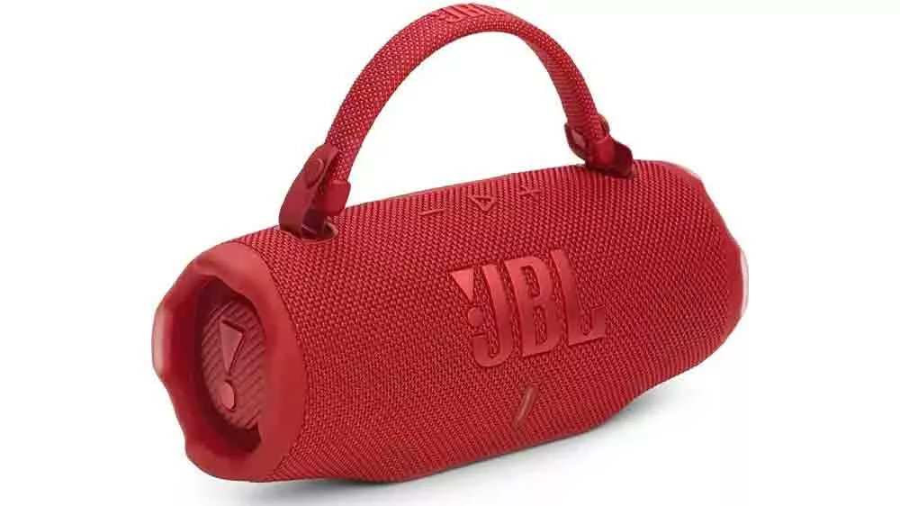 Bezdr&aacute;tov&yacute; reproduktor JBL Charge 6 červen&yacute;