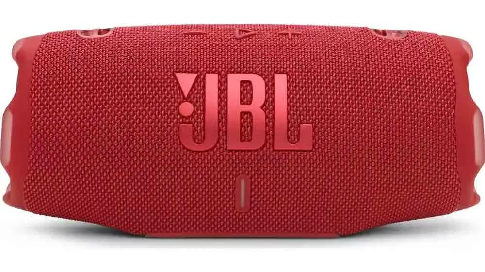 Zadn&iacute; strana JBL Charge 6 s USB-C v&yacute;stupem