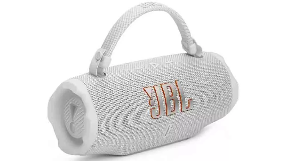 Bezdr&aacute;tov&yacute; reproduktor JBL Charge 6 b&iacute;l&yacute;