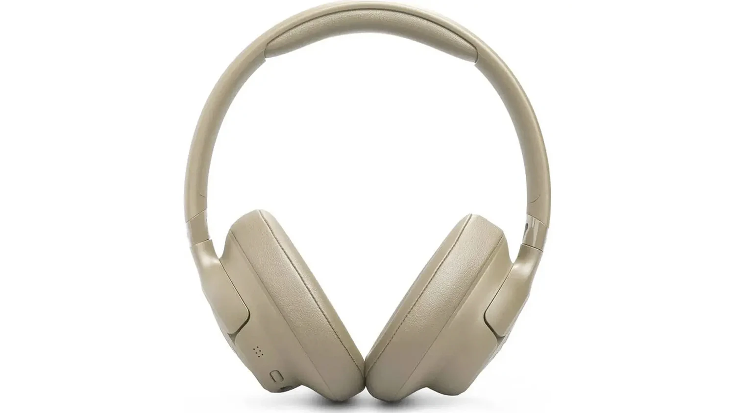 Sluchátka JBL Tune 730BT béžová zepředu