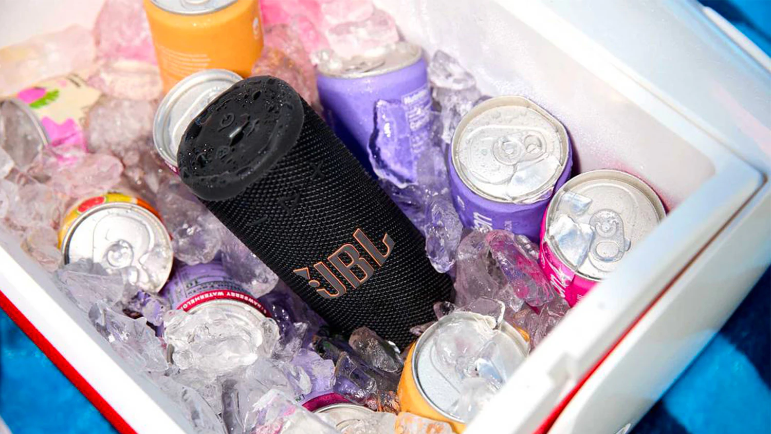 Reproduktor JBL Grip v chladícím boxu