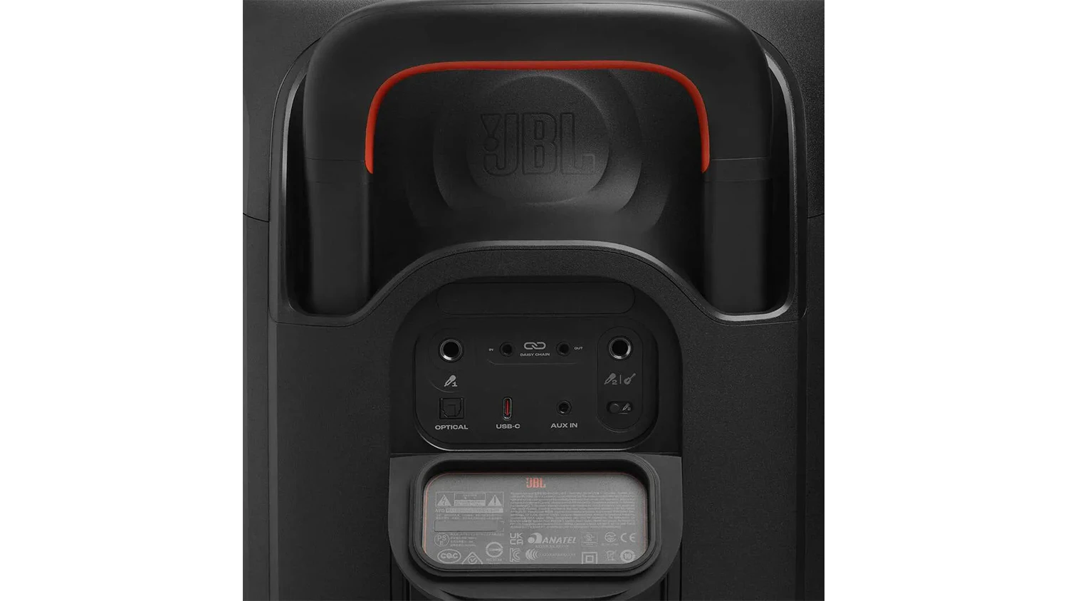 Zobrazen&iacute; vstupů reproduktoru JBL PartyBox 330