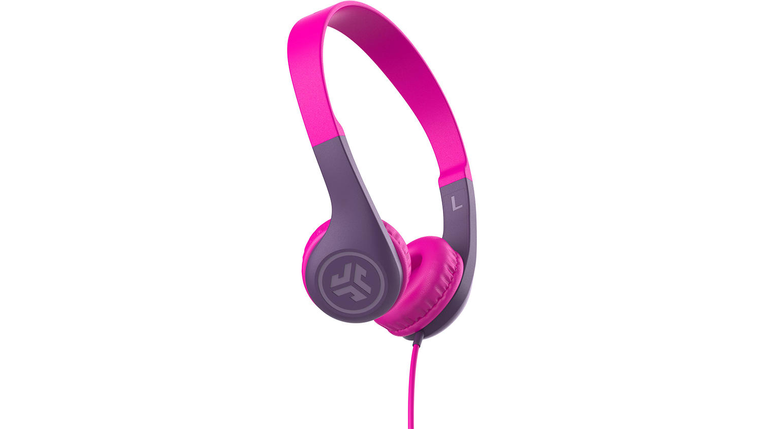 Detsk&eacute; dr&ocirc;tov&eacute; sl&uacute;chadl&aacute; JLab JBuddies Pop, pink