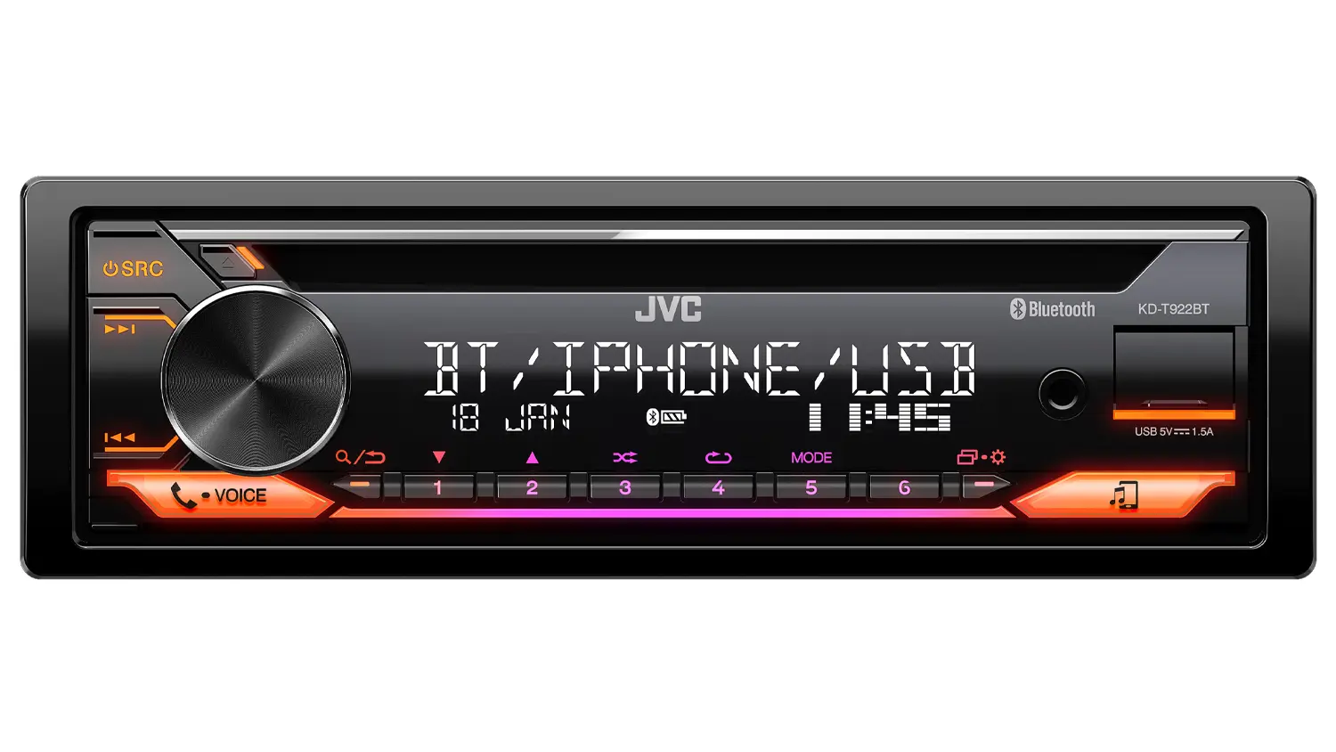 Autorádio JVC KD-T922BT