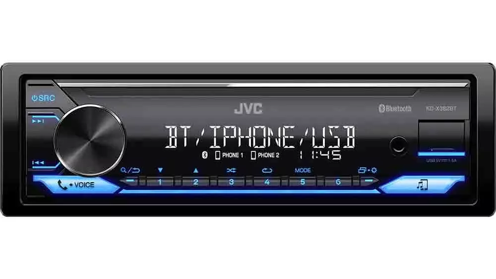 Autor&aacute;dio JVC KD-X382BT_01