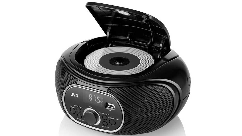 Detail CD mechaniky radiopřijímače JVC RD E221B _02