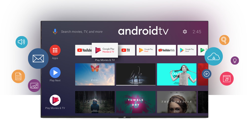 Smart TV JVC LT-40VAF3235 a operační systém Android TV 11 _03