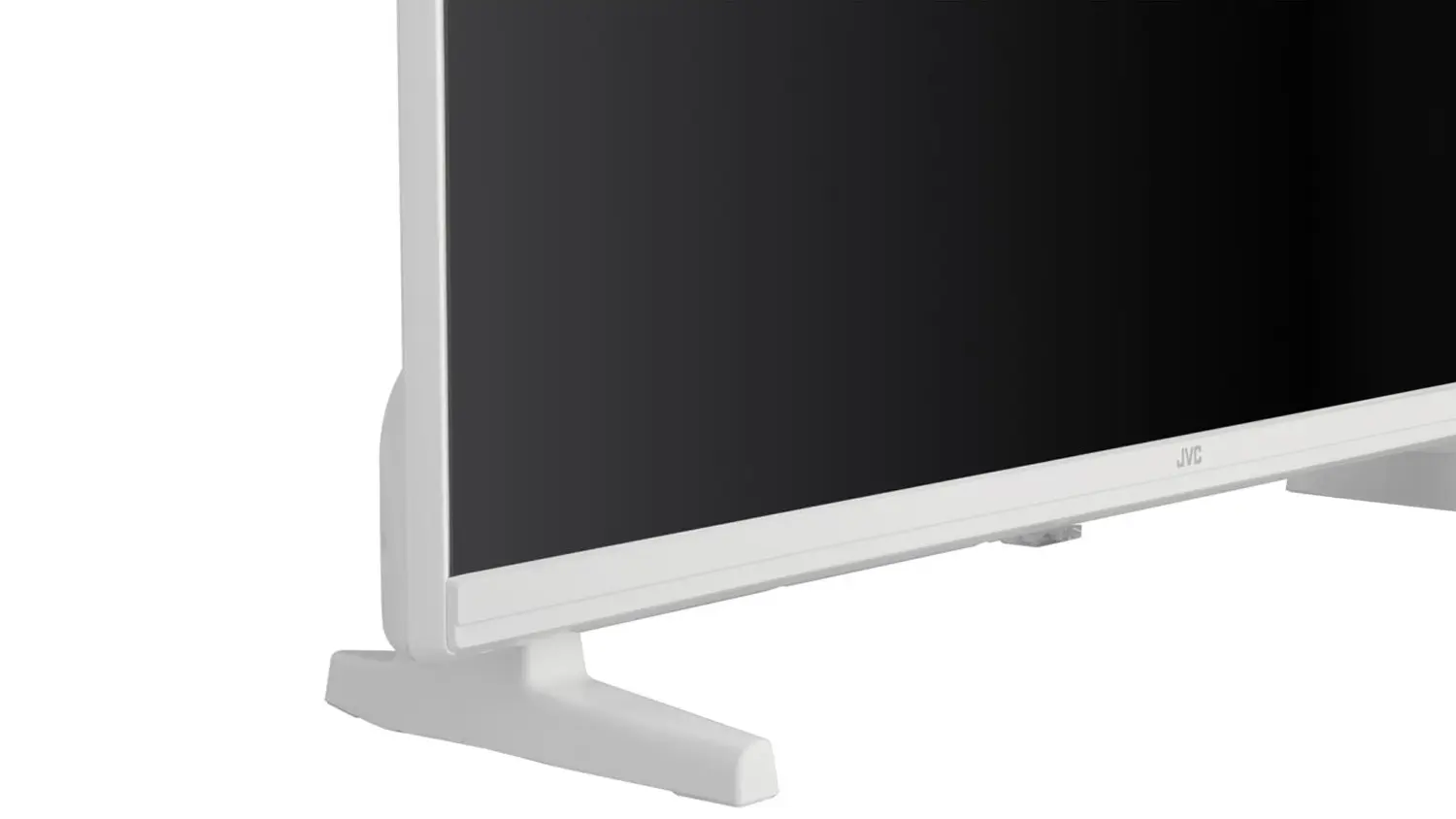 Detail na b&iacute;l&eacute; proveden&iacute; televize JVC LT 32VAF335W s Android TV