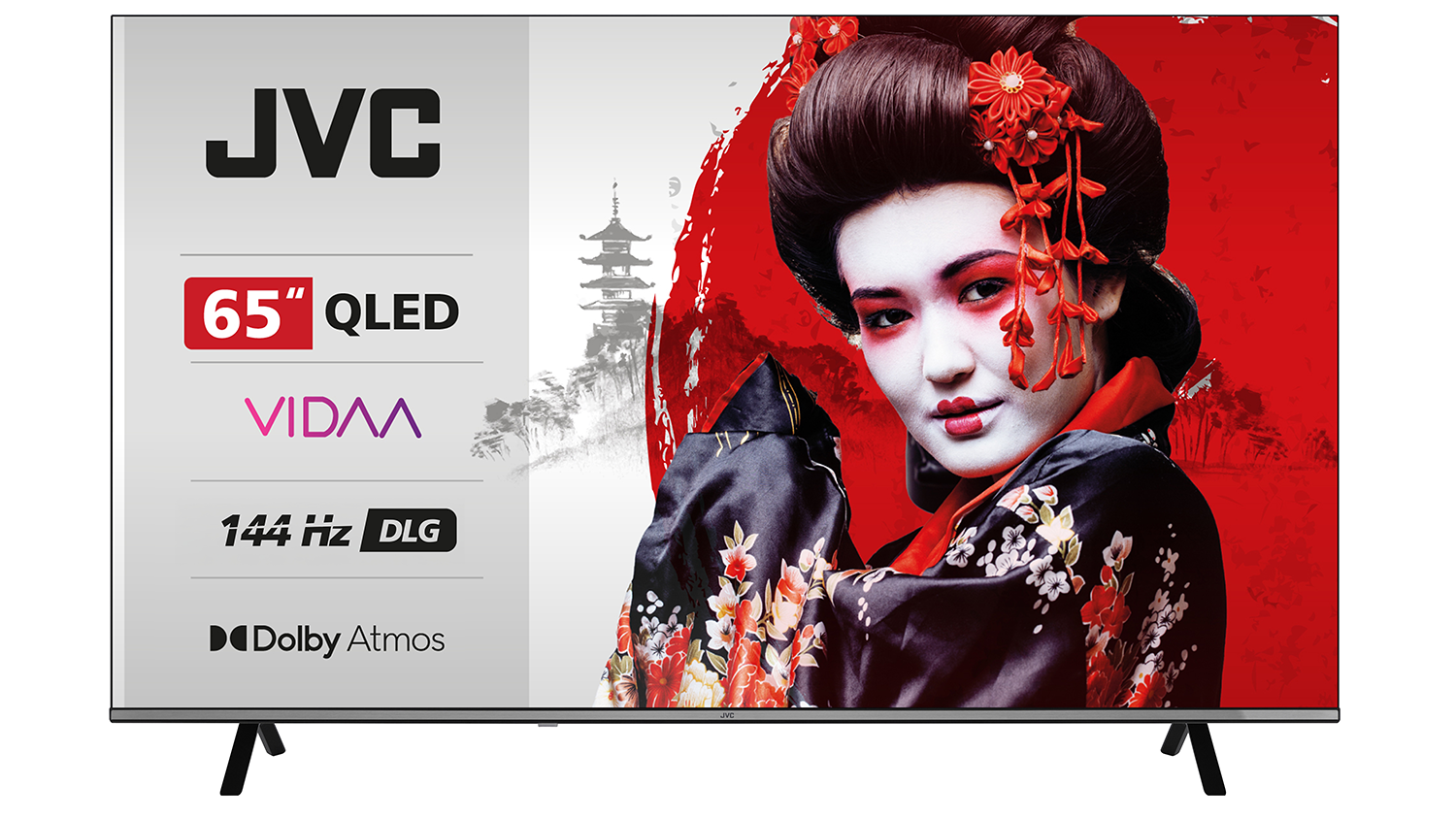 Televize JVC LT 65VDQ9435 pohled zpředu