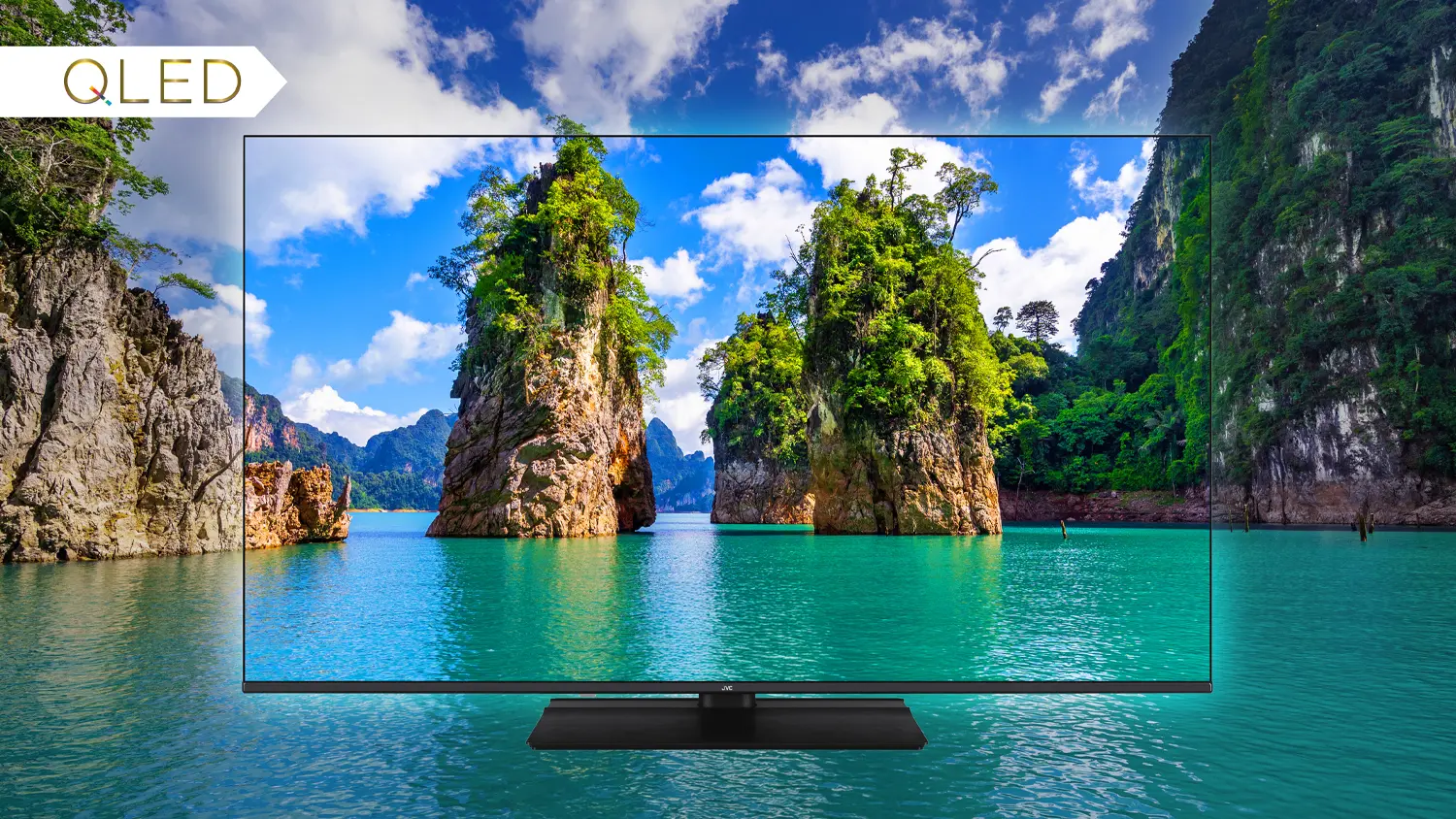 QLED technologie na televizoru JVC