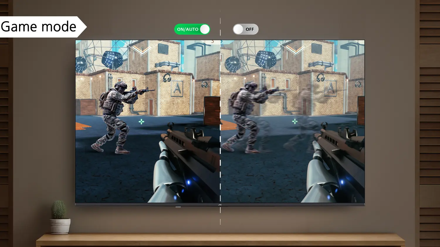 Game Mode na televizi JVC