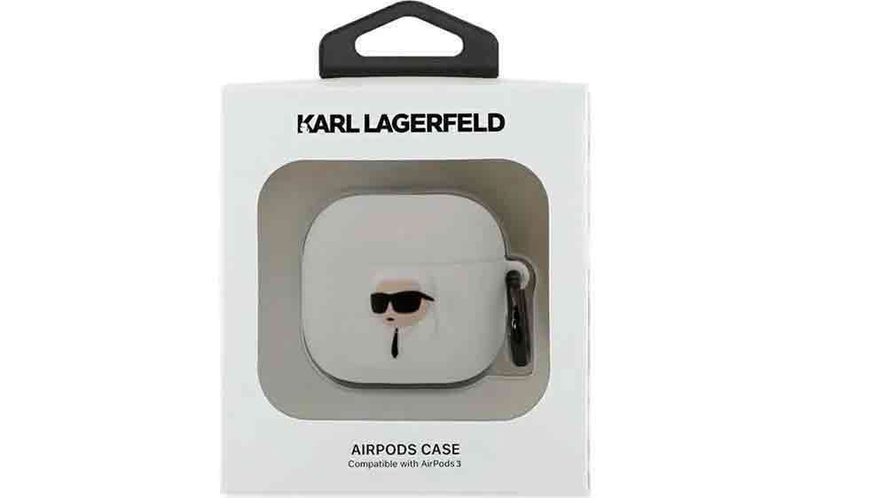 Pouzdro na sluchátka Karl Lagerfeld 3D Logo NFT Karl Head pro AirPods 3 v originálním balení_03