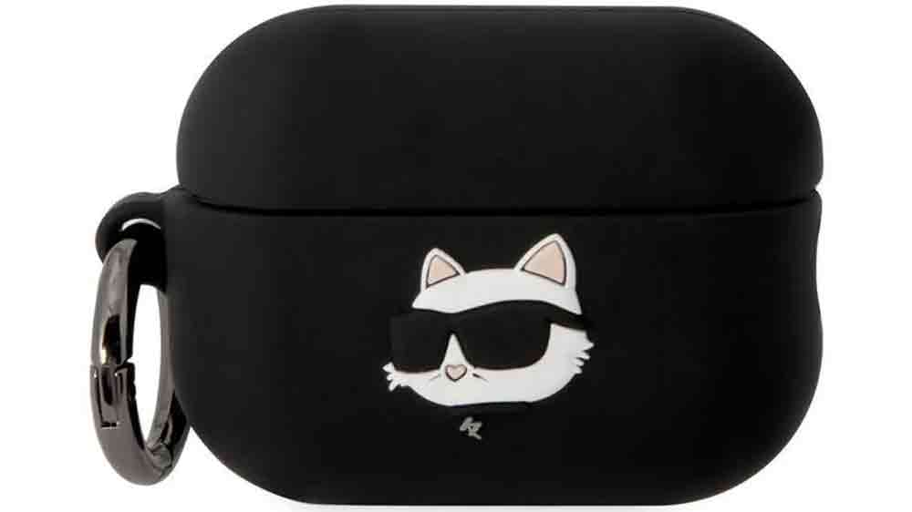 Pouzdro Karl Lagerfeld Choupette AirPods Pro 2 Black_01