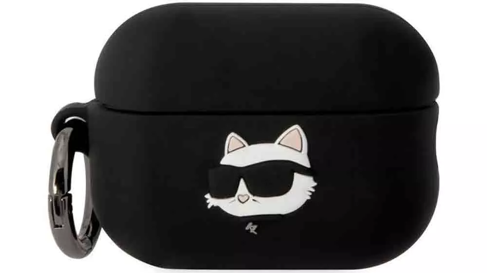 Pouzdro Karl Lagerfeld Choupette AirPods Pro 2 Black_01