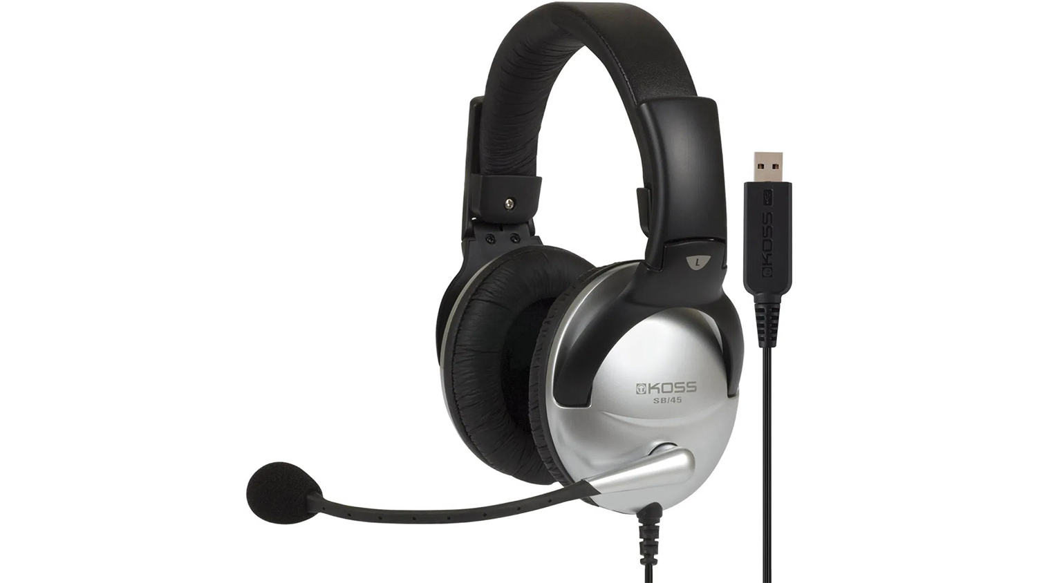 Slúchadlá Koss SB45 USB Black
