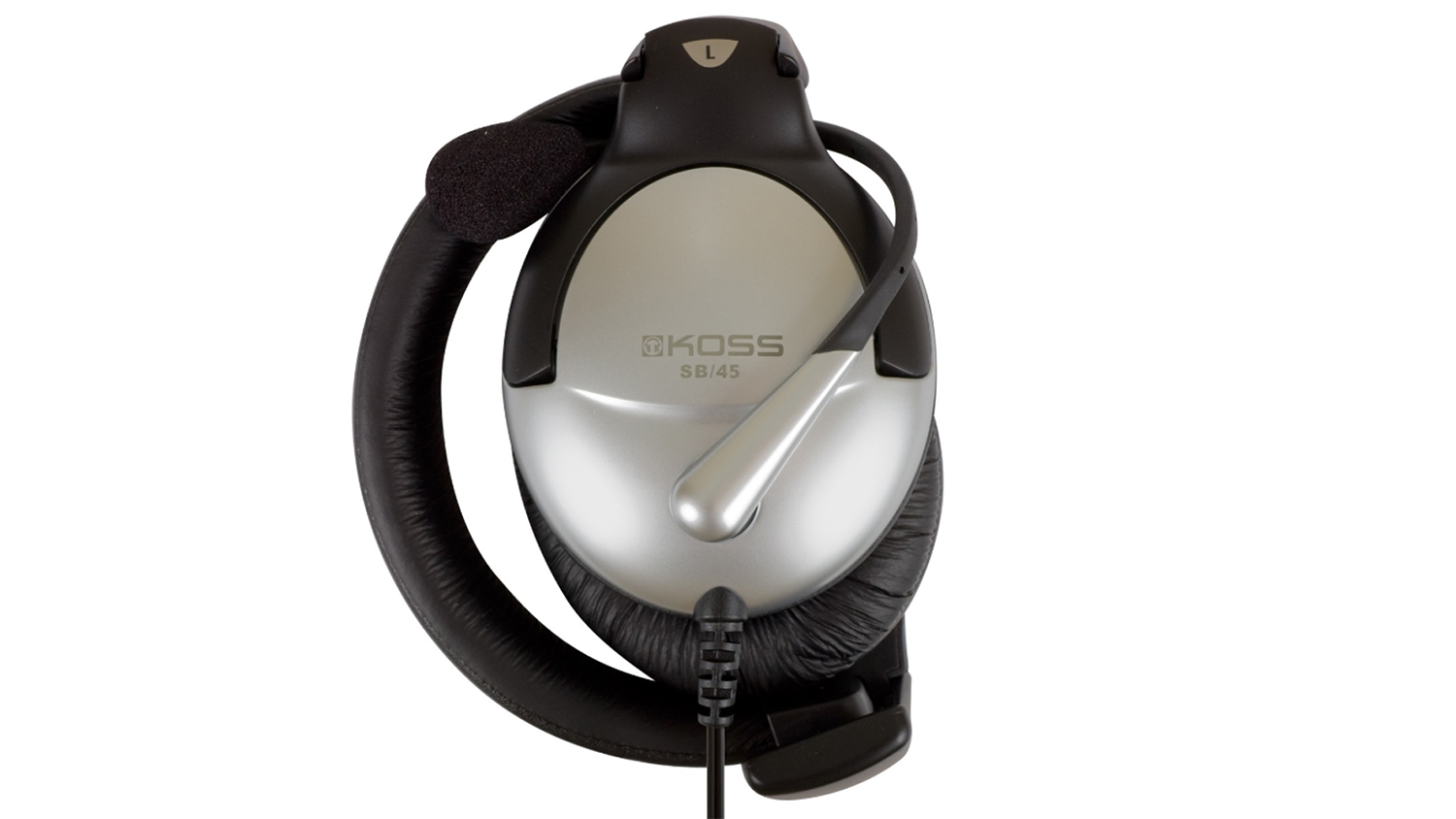 Zložené slúchadlá Koss SB45 USB Black