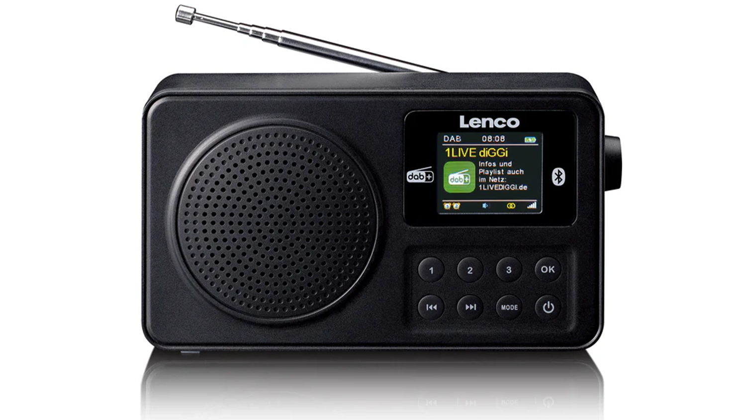 Rádio Lenco PDR-033BK