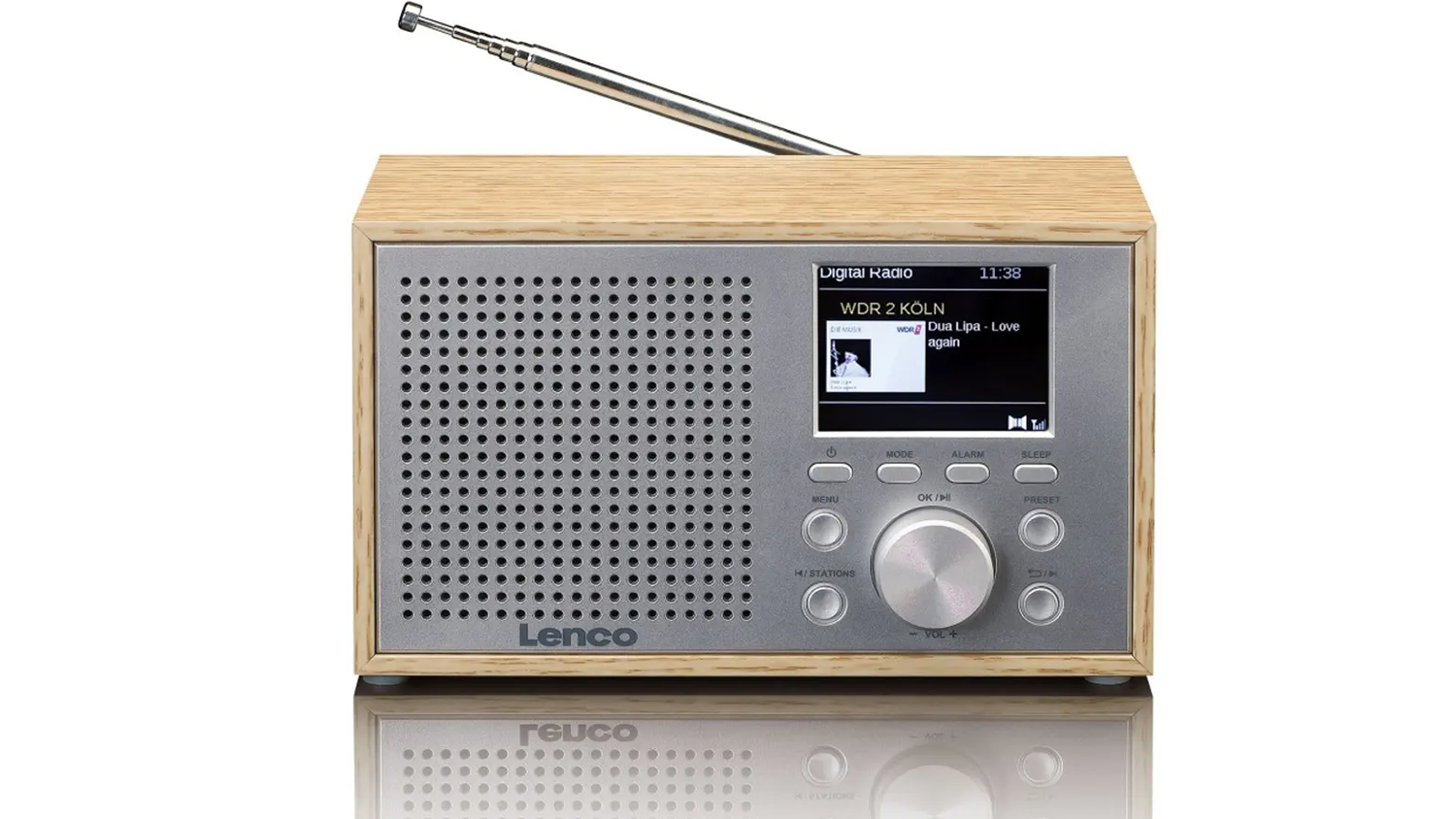 Stolové rádio Lenco DAR-017WH