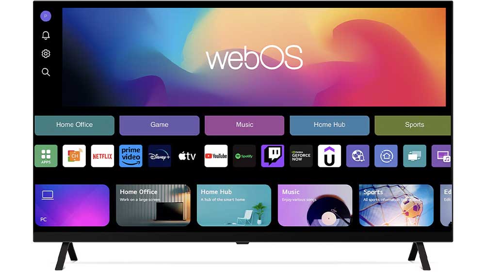 Operační systém webOS 24 u televizoru OLED 4K Smart televizor AI B4 LG OLED48B46LA_04