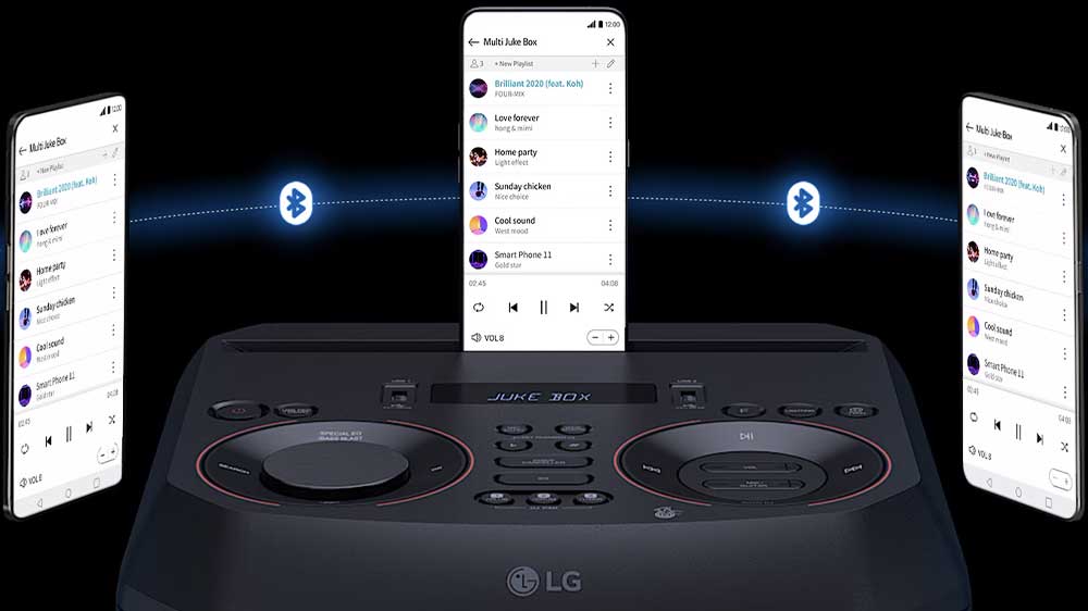 Bluetooth reproduktor LG XBOOM RNC5 lze spárovat až s třemi zařízeními_03