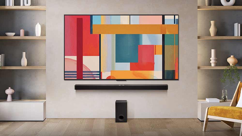Super tenký dizajn smart televízora LG QNED 55QNED80A6A_04
