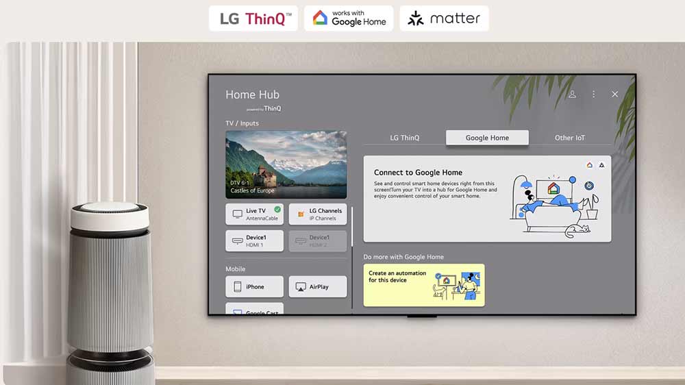Ukážka nastavenia v Home Hub pre ovládanie rôznych spotrebičov v rámci chytrej domácnosti_07