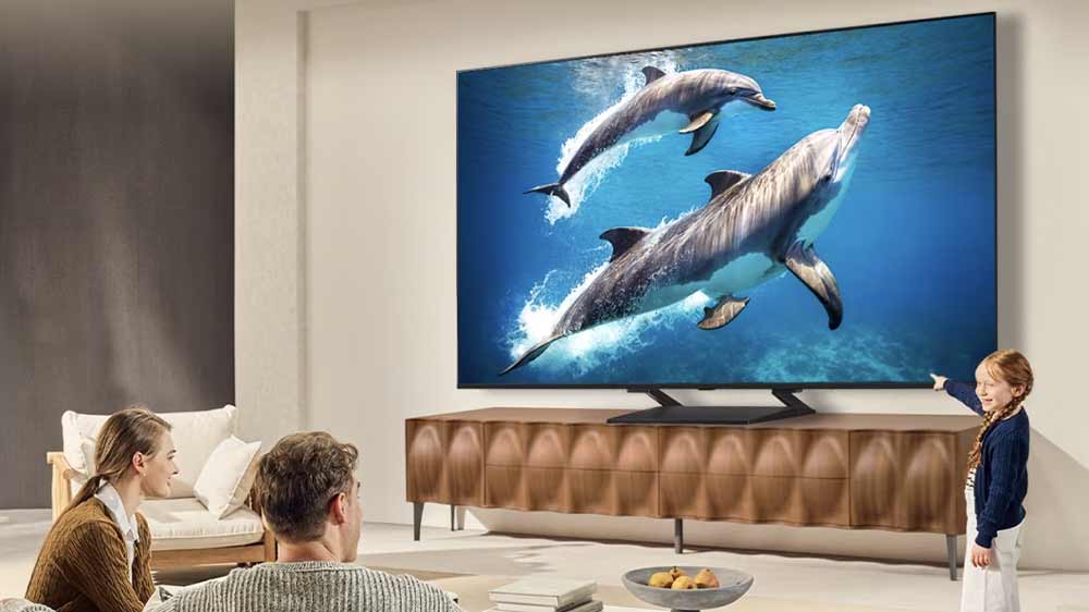 QNED televízor LG 75QNED93A6A pohľad zo strany_2