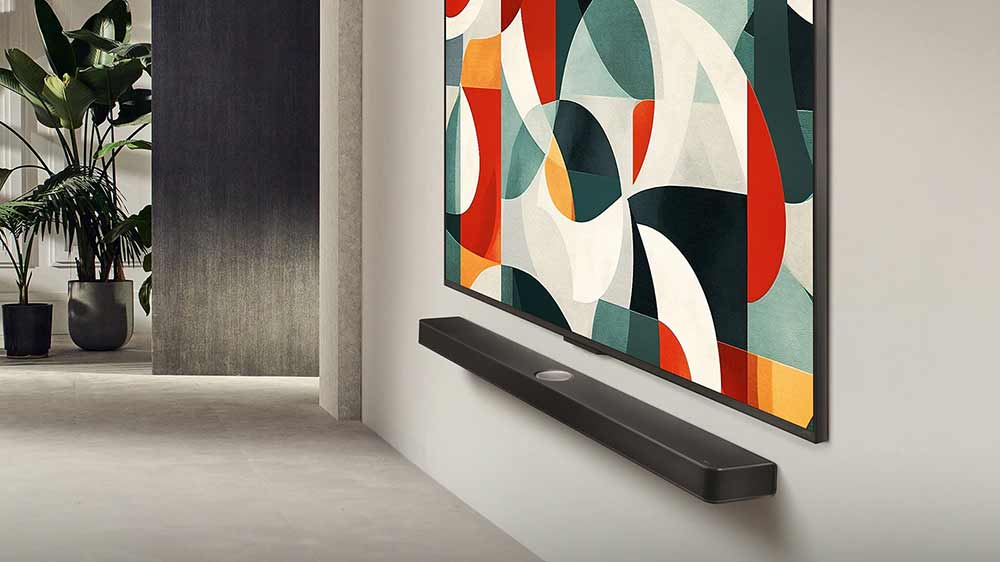 Televízor LG 75QNED85A6C upevnený na stene_04