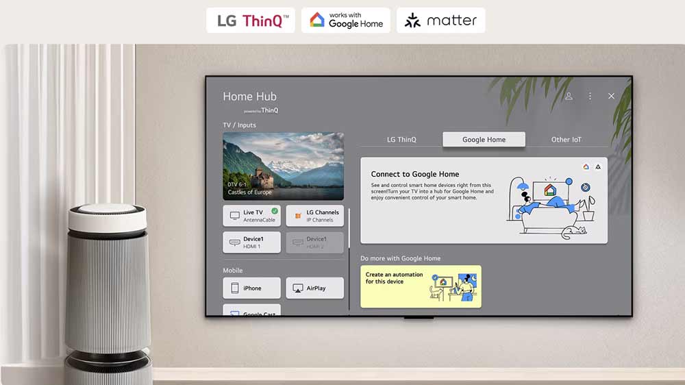 Ukážka nastavenia v Home Hub pre ovládanie rôznych spotrebičov v rámci chytrej domácnosti_07
