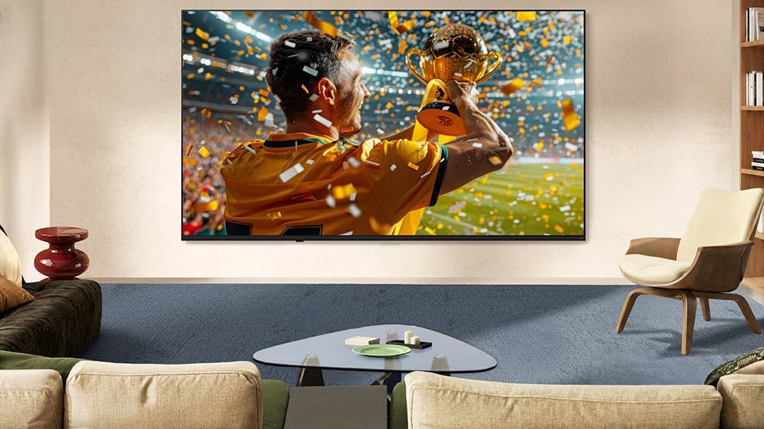 Smart TV LG NANO 4K UHD AI 98NU900B6LBQ v obývačke