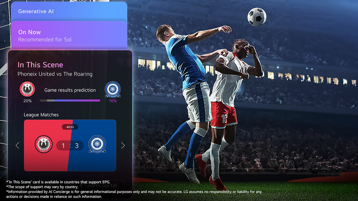 Smart TV LG HD AI 32LB650B6LA s Microsoft Copilot