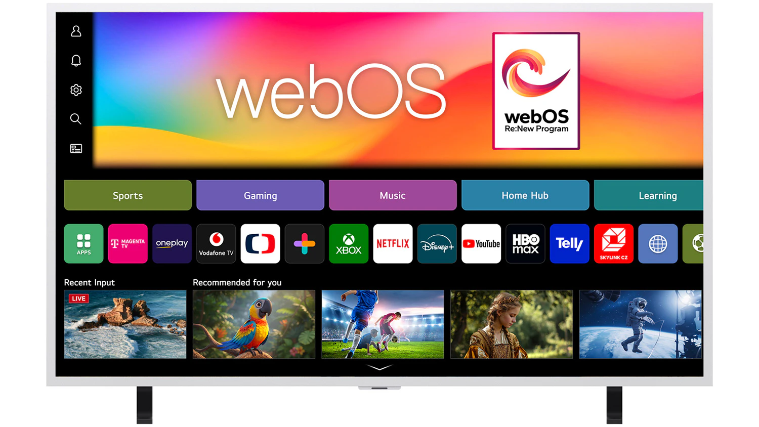 Grafika s operačným systémom webOS