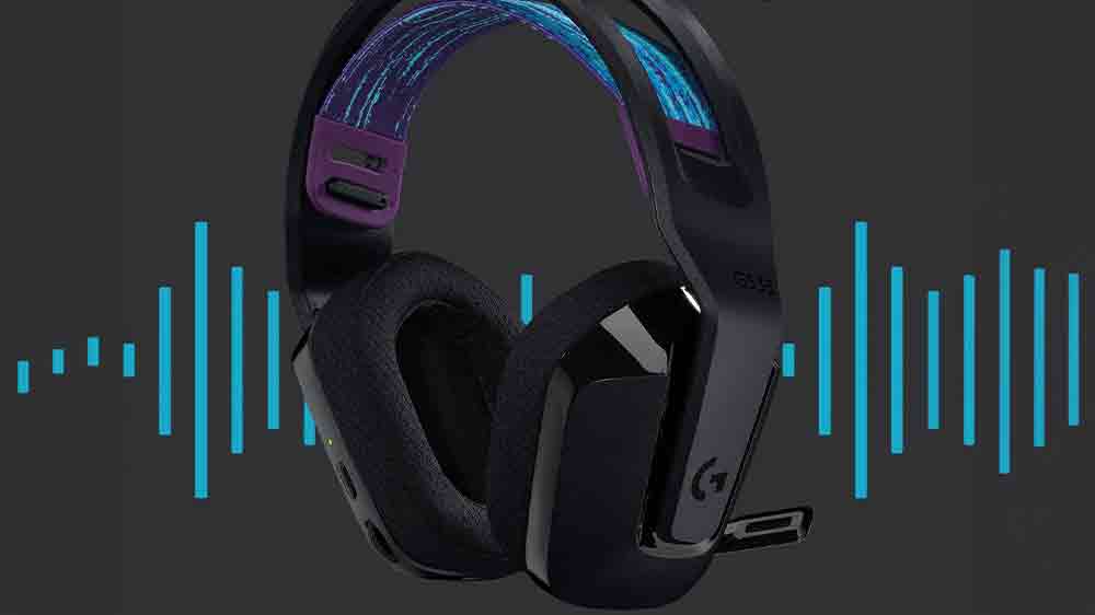 Sluchátka Logitech G535 LIGHTSPEED Wireless Gaming Headset vizualizace zvukového přenosu_02