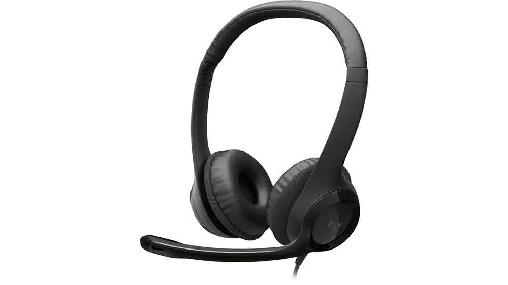 Sluchátka Logitech H390 USB Headset Black_01