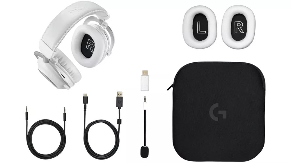 Hern&iacute; bezdr&aacute;tov&aacute; sluch&aacute;tka Logitech PRO X 2 Lightspeed b&iacute;l&aacute; kabely a pouzdro_04