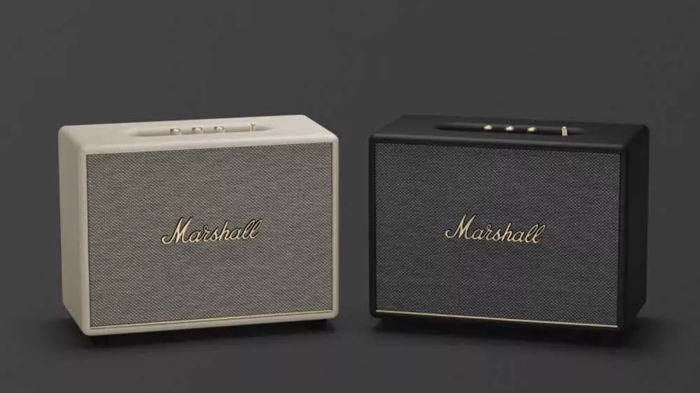 Dvě barevné varianty reproduktoru Marshall Woburn III_04