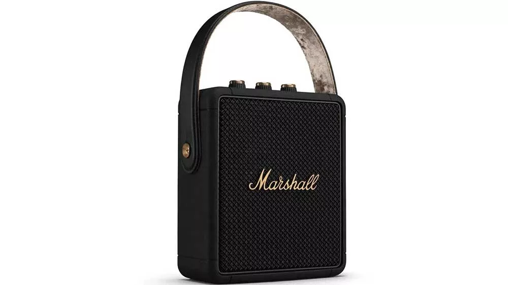 Přenosný reproduktor Marshall Stockwell II Black and Brass_01
