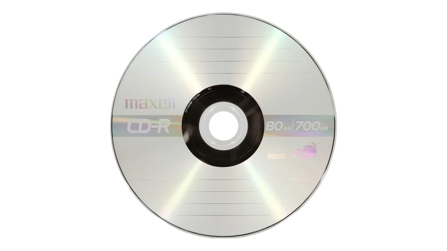 CD-R Maxell XLII 25 ks spindle so strieborným ochranným povrchom uložené v spindle balení