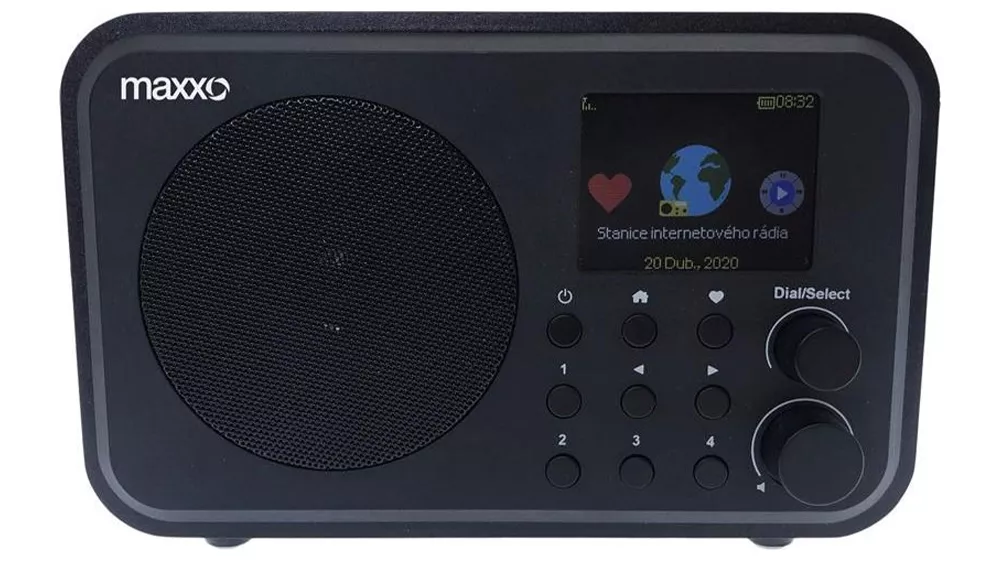 Internetový radiopřijímač Maxxo DT02_03