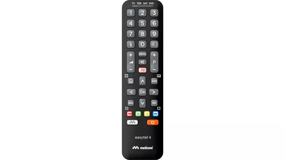 Univerz&aacute;ln&iacute; d&aacute;lkov&yacute; ovladač Meliconi EASYTEL 4_01