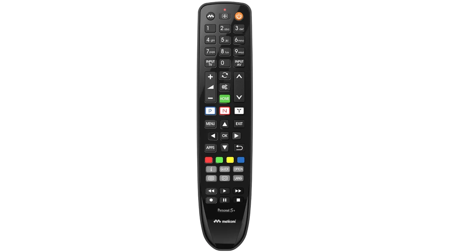 D&aacute;lkov&yacute; ovladač Meliconi 806076 Gumbody Personal 5+ Panasonic horn&iacute; pohled