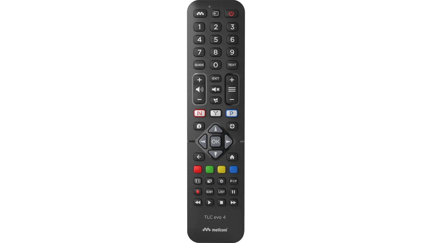 D&aacute;lkov&yacute; ovladač Meliconi i 808044 TLC EVO 4 Philips horn&iacute; pohled
