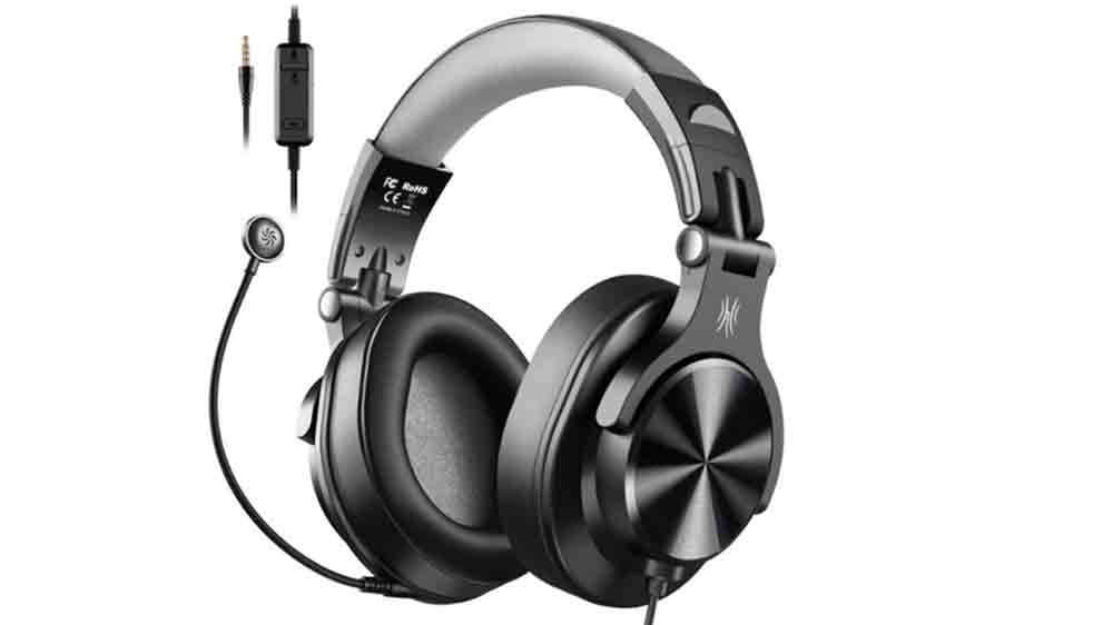 Slúchadlá cez hlavu OneOdio Fusion A71 DJ, šedá_01
